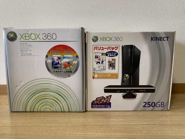 Microsoft XBOX360 本体 2台セット Kinect