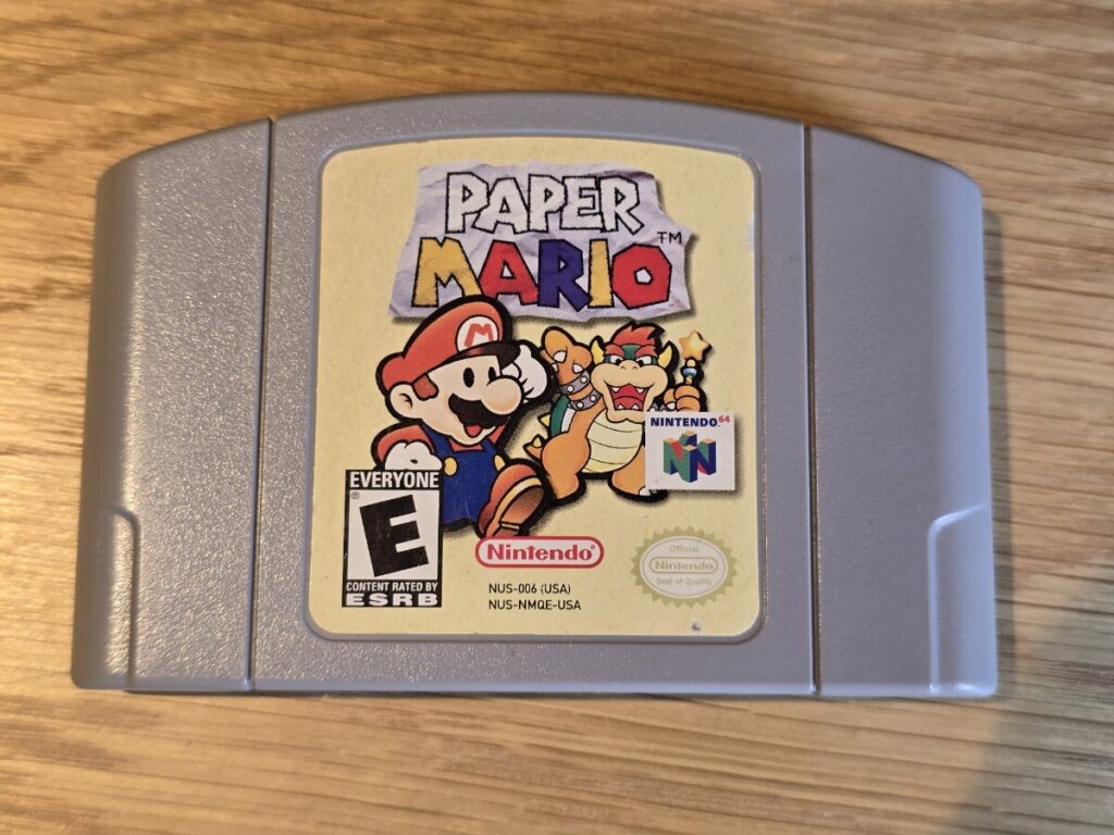 Paper Mario Nintendo 64 北米版 N64ソフト
