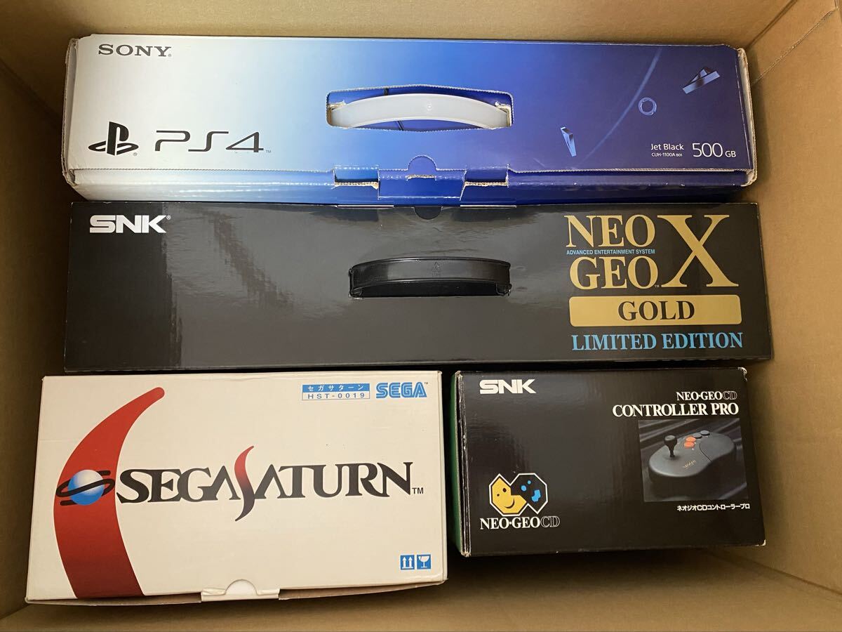 ゲーム機本体セット PS4 ネオジオX セガサターン