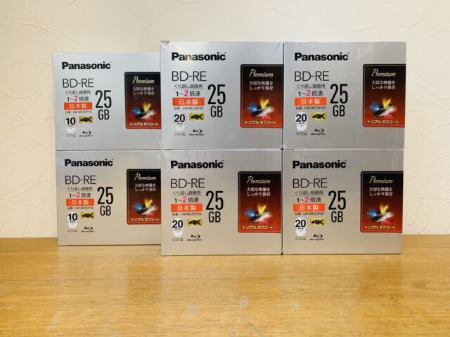 Panasonic BD-RE 25GB ブルーレイ 100枚セット