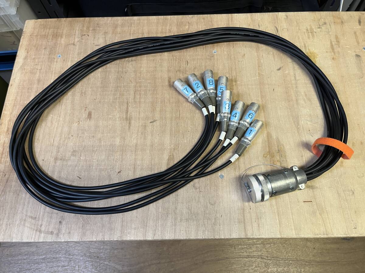 CANARE 8S2N1 セパレートコード PA機器 プロ用