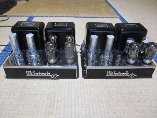 McIntosh MC60 真空管アンプ ペア