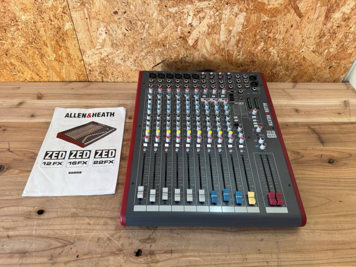 ALLEN&HEATH ZED12FX アナログミキサー