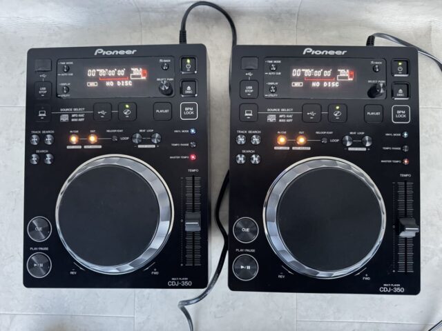 PIONEER CDJ-350 DJ マルチCDプレーヤー 2台セット