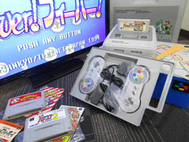 Nintendo スーパーファミコン SHVC-001 本体 ゲームソフト セット
