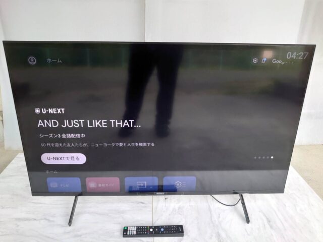 SONY ソニー XRJ-50X90K 50インチ 4K液晶テレビ