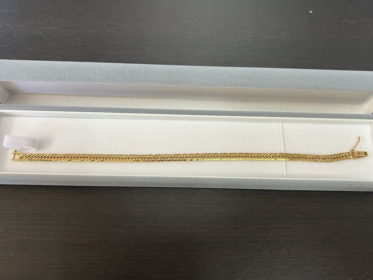 K18 喜平ブレスレット 8面トリプル 20cm