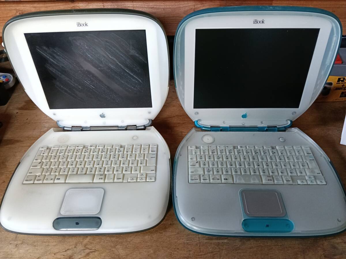 Apple iBook M6411 M2453 クラムシェル 2台セット