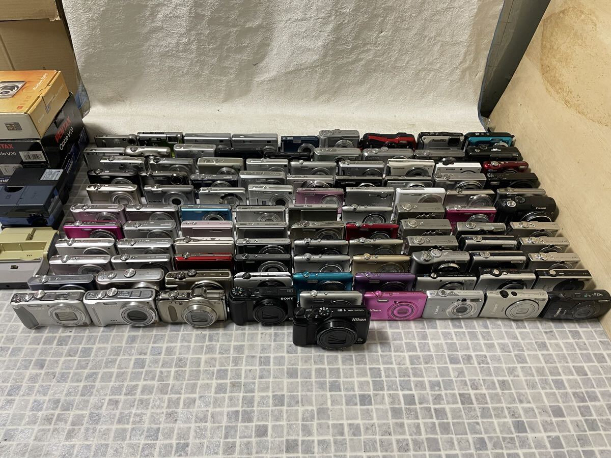 デジタルカメラ まとめ売り 100台 SONY Canon OLYMPUS CASIO Nikon