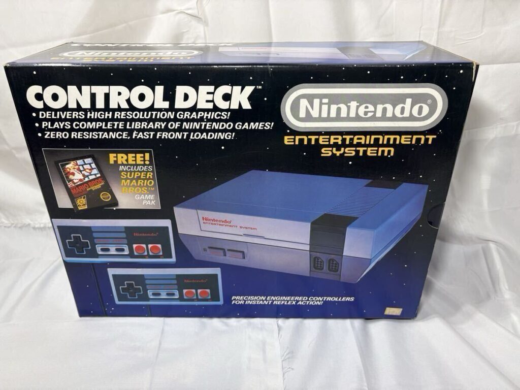Nintendo NES 本体 Control Deck 北米版 箱説付