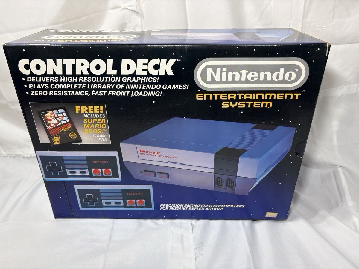 Nintendo NES 本体 Control Deck 北米版 箱説付