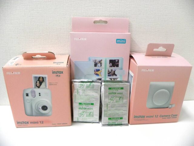 FUJIFILM instax mini 12 インスタントカメラ ミントグリーン
