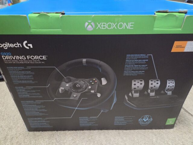 Logicool G920 DRIVING FORCE レーシングホイール Xbox One
