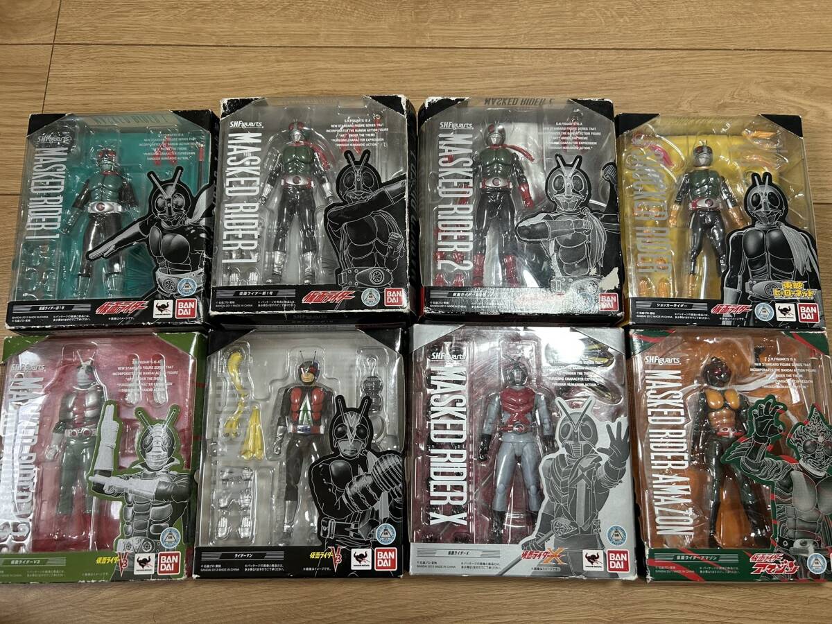 S.H.フィギュアーツ 仮面ライダー セット 旧1号～RX