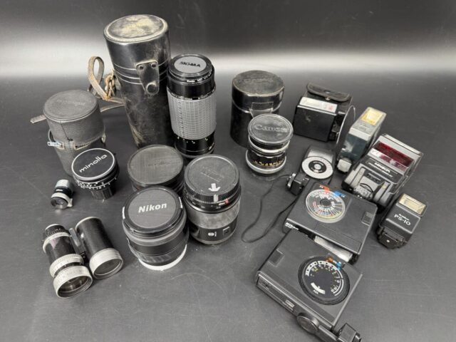 カメラレンズ ストロボ まとめ売り Nikon Canon MINOLTA