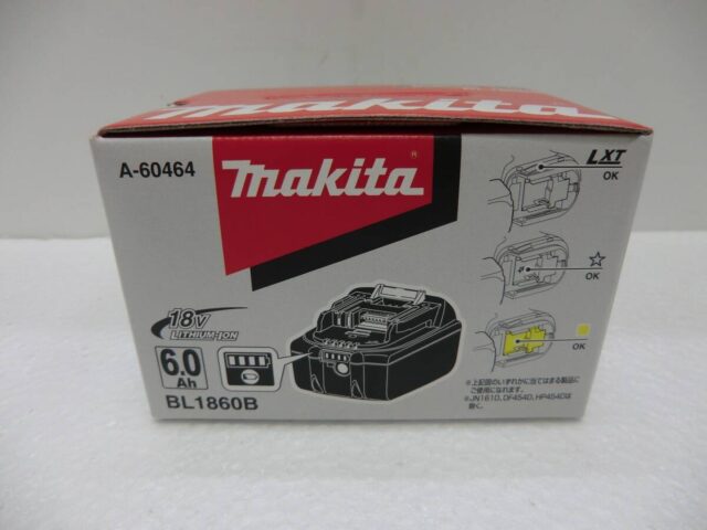 マキタ リチウムイオンバッテリ BL1860B 18V 6.0Ah
