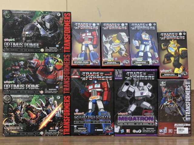 トランスフォーマー 組立てキット まとめ売り yolopark 童友社 amk