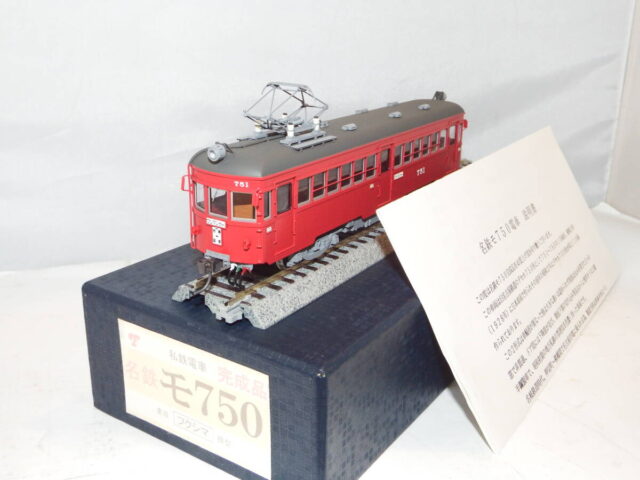 HOゲージ 名鉄 モ750 私鉄電車 完成品 フクシマ模型