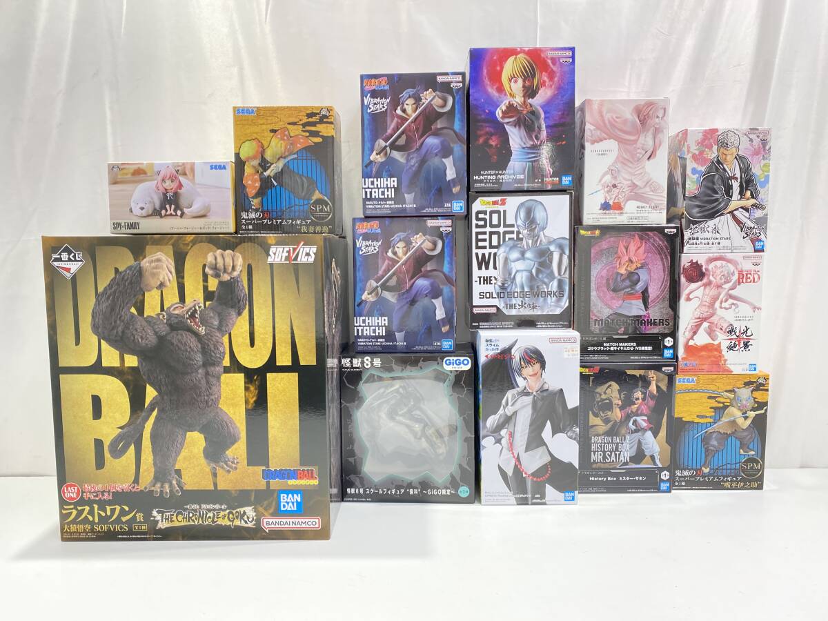アニメフィギュアまとめ売り ドラゴンボール 鬼滅の刃 スパイファミリー他