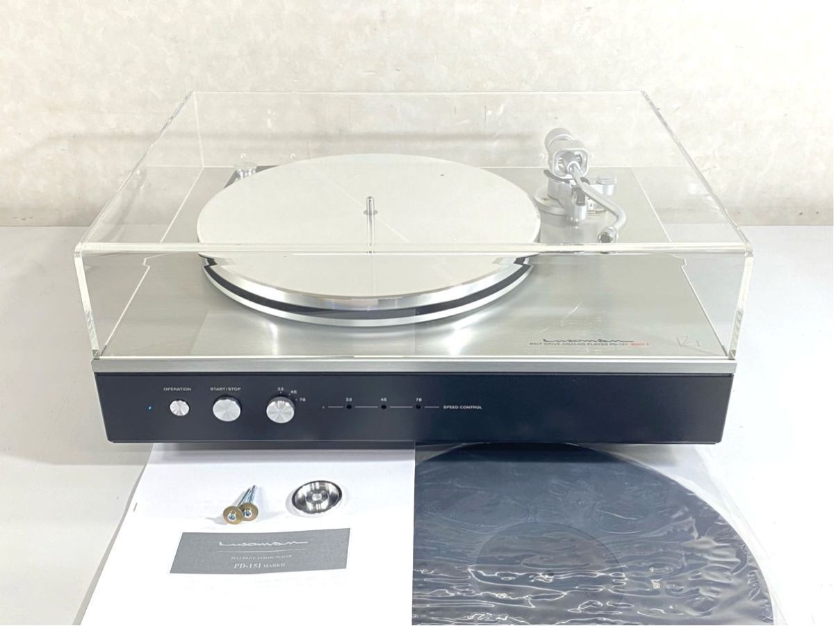 LUXMAN PD-151 MARKII レコードプレーヤー