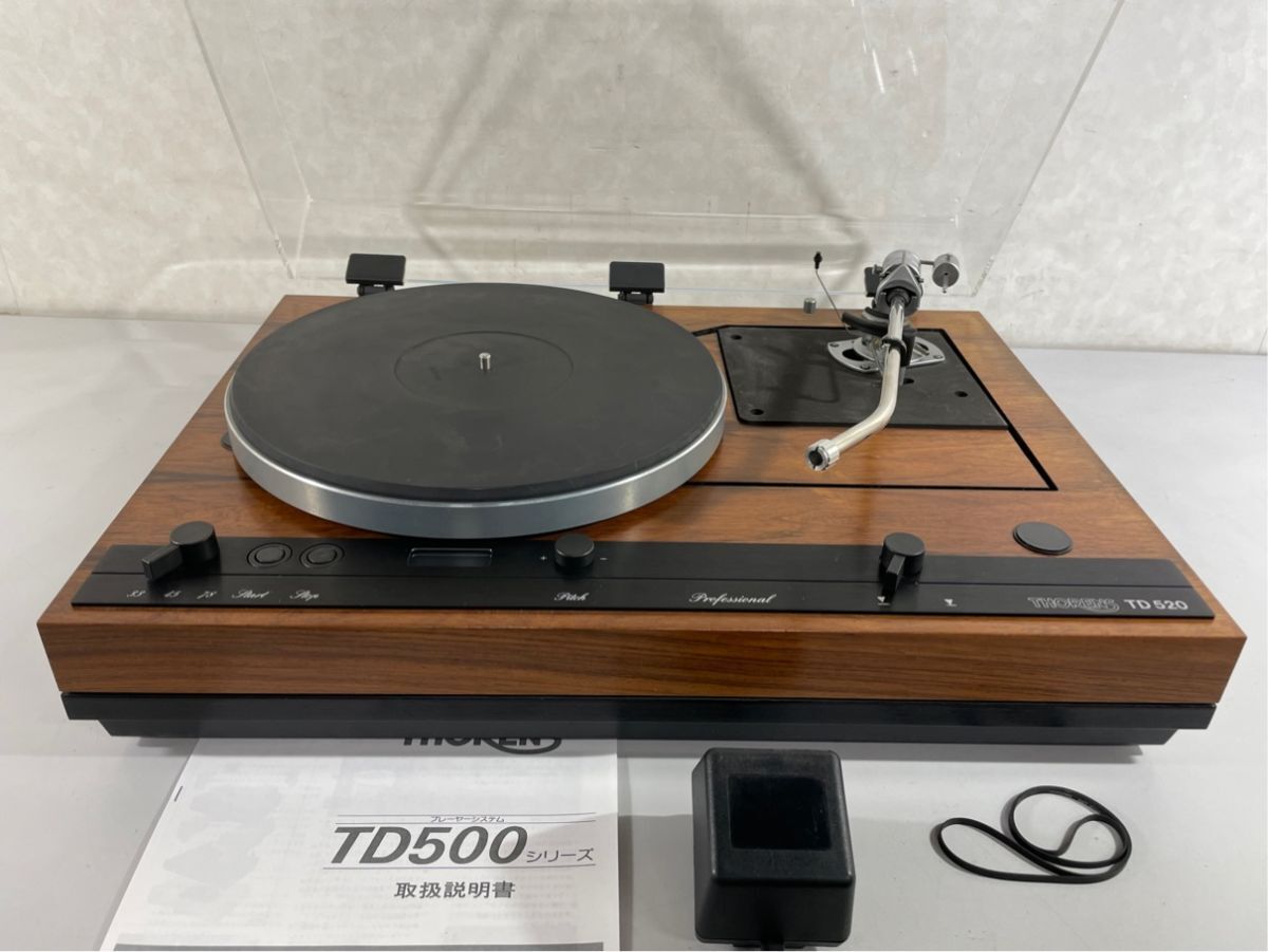 THORENS TD-520 レコードプレーヤー SME 3012-R トーンアーム搭載