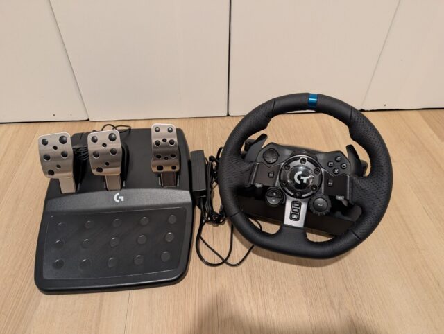 Logicool G G923d ハンコン ハンドルコントローラー PS5 PS4 PC
