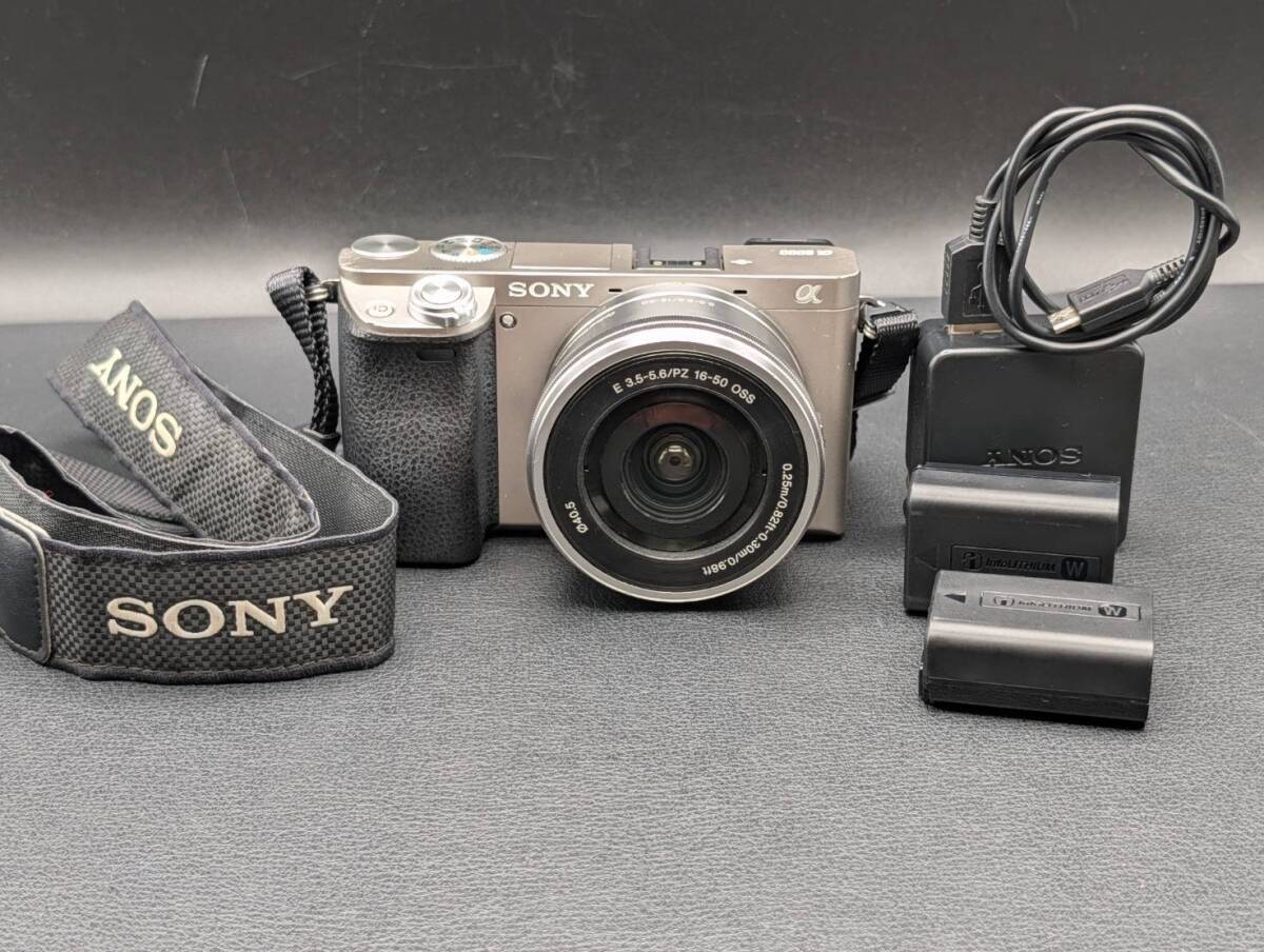 SONY a6000 ミラーレス一眼レフ カメラ E 16-50 OSS レンズセット
