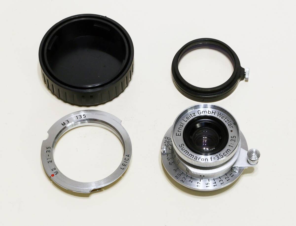 Summaron 35mm F3.5 Leitz ライカL39スクリューマウントレンズ