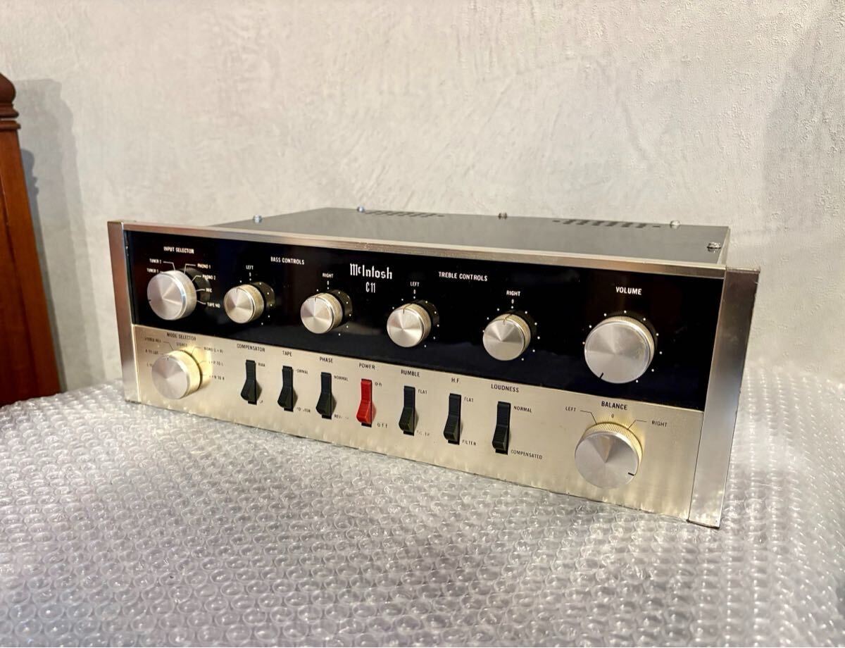 McIntosh C11 真空管プリアンプ マッキントッシュ