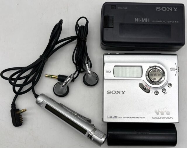 SONY NET MD WALKMAN MZ-N920 MDプレーヤー