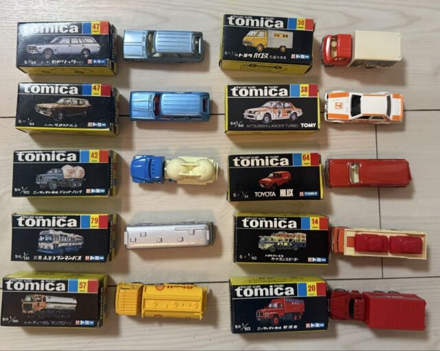 トミカ ミニカー 黒箱 コレクション