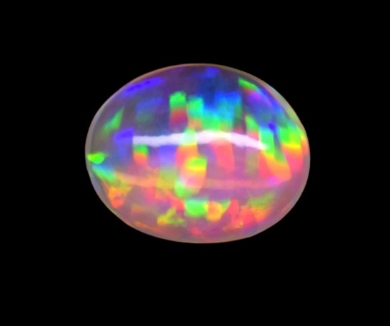 天然オパール 8.95ct エチオピア産 オーバルシェイプ ルース