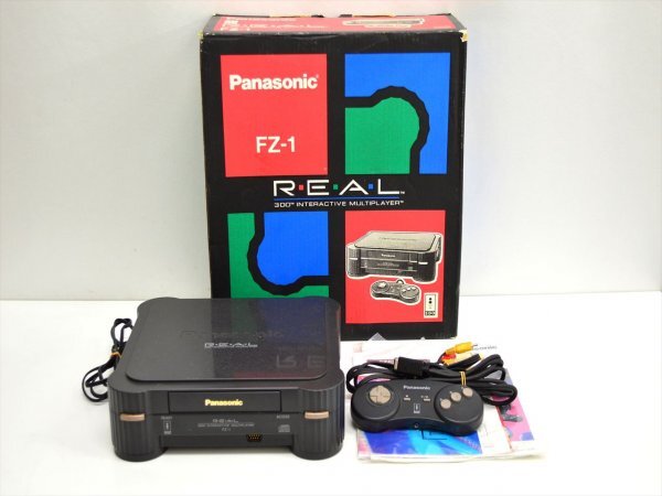 Panasonic 3DO REAL FZ-1 本体 コントローラー・外箱付き