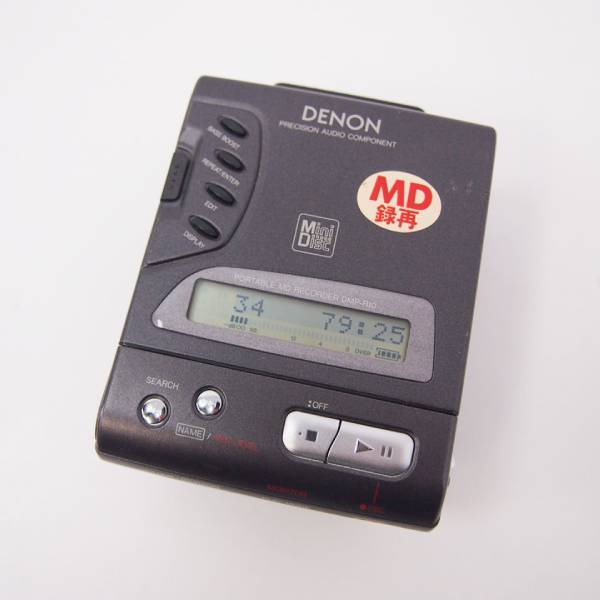 DENON DMP-R10 ポータブルMDプレーヤー