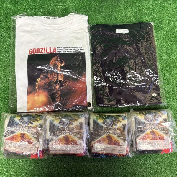 ゴジラ 東宝大怪獣 東京国立博物館 デザインTシャツ 6点セット