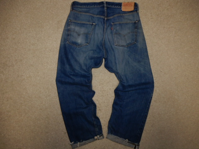 1960年代 LEVI’S 501 BIGE ビンテージデニム W36