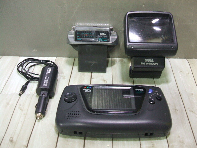 セガ ゲームギア本体 HGG-3210 ソフト/TVチューナー付き