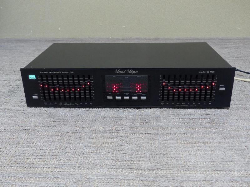 D-1 オーディオ機器 グラフィックイコライザー グADC SS-10 ADC SS-115X 左右独立10バンドイコライザー 買取実績 - イコライザーを