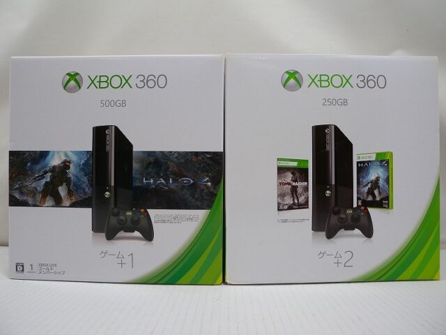 Xbox360 本体 500GB/250GB 2台セット