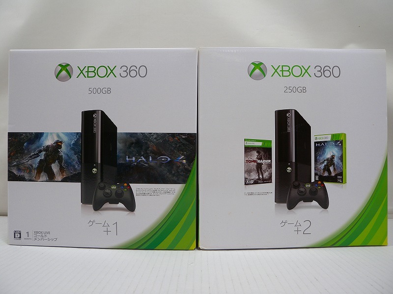 Xbox360 本体 500GB/250GB 2台セット