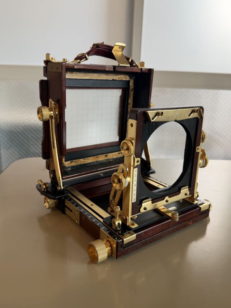 タチハラ 木製大判カメラ 4×5