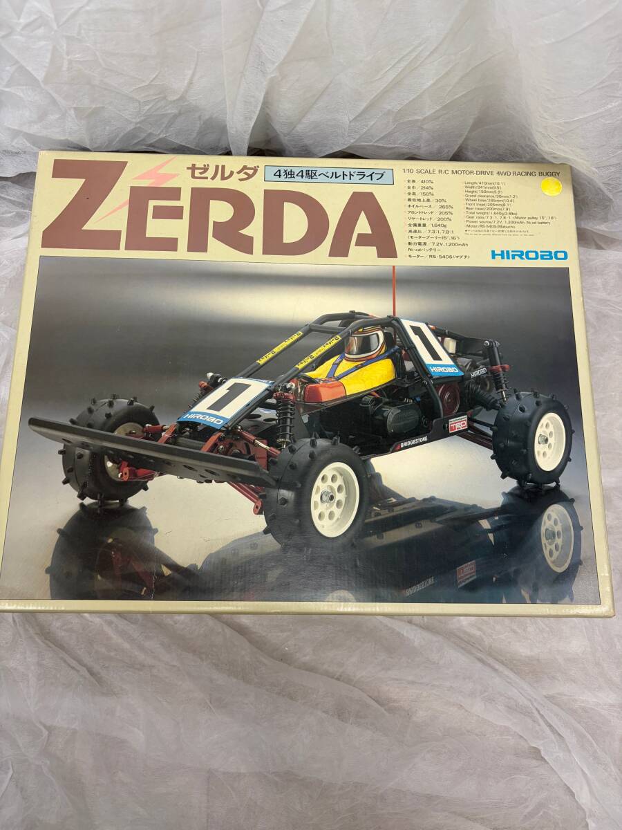 ヒロボー ZERDA 1/10スケール電動RCバギー 未組立