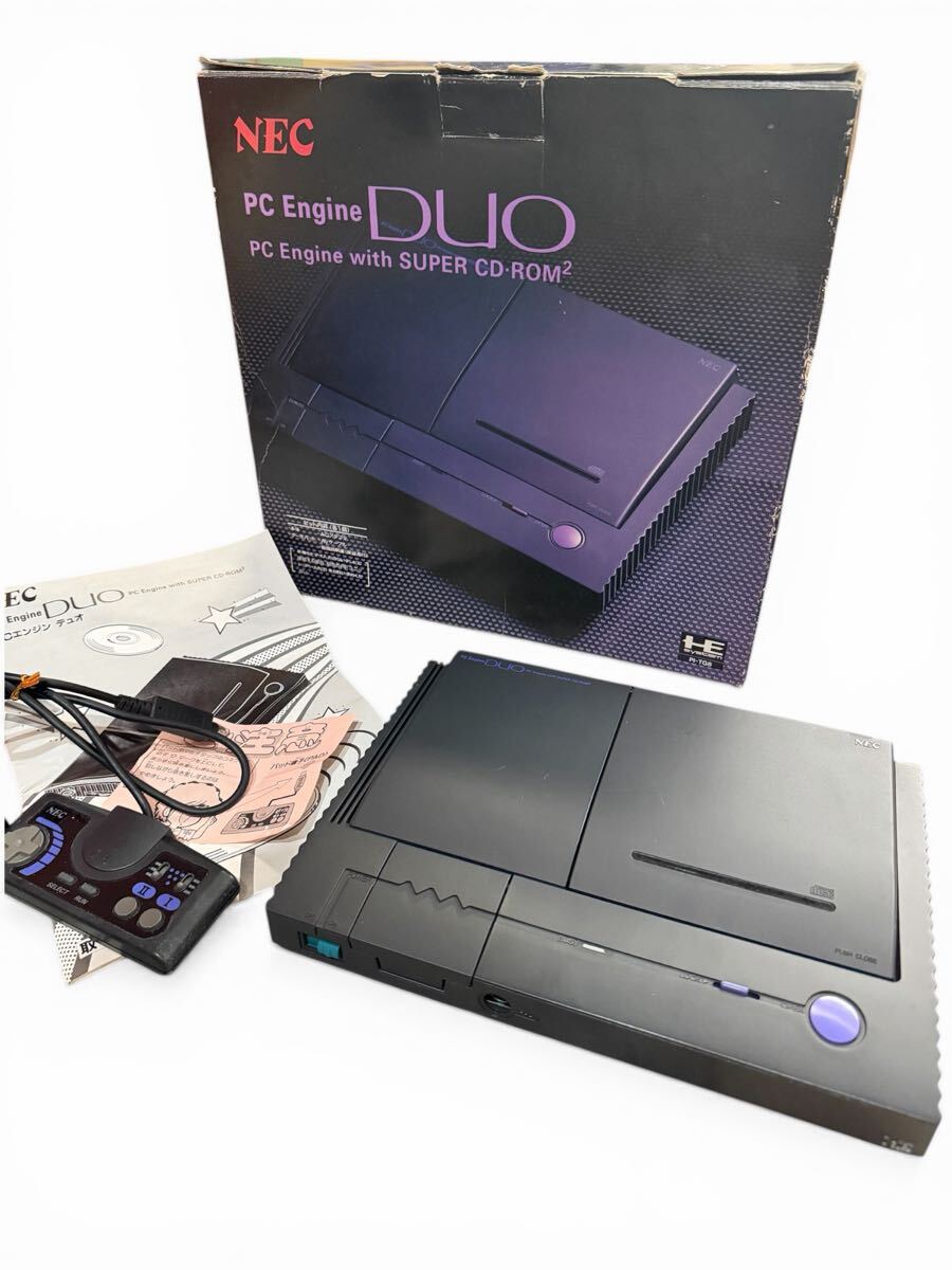 NEC PCエンジン DUO 本体 コントローラー付き 箱付き