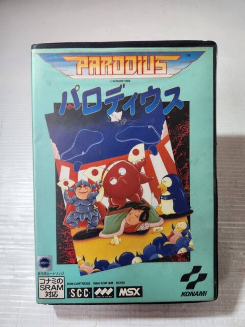 コナミ MSX パロディウス カートリッジROMソフト