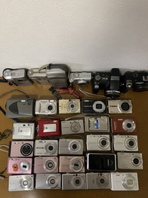 Canon OLYMPUS SONY Panasonic CASIO コンパクトデジタルカメラ 31点まとめ