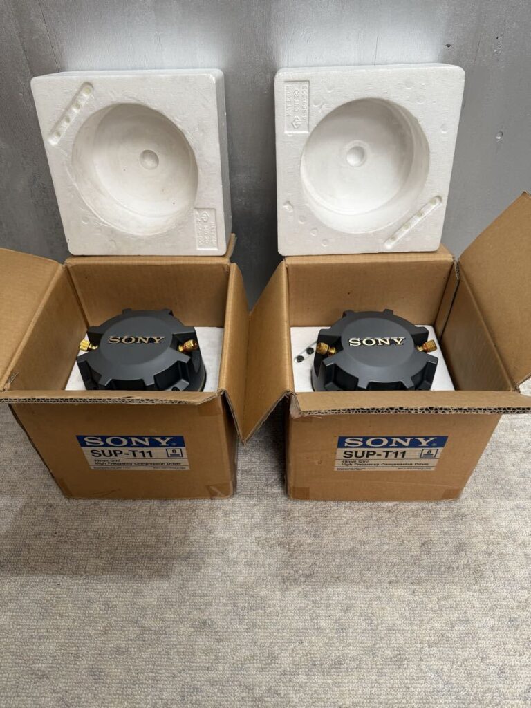 SONY SUP-T11 12.5Ω ドライバーユニットペア