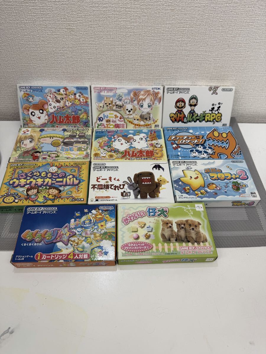 ゲームボーイアドバンス GBA ソフト 13本まとめ売り