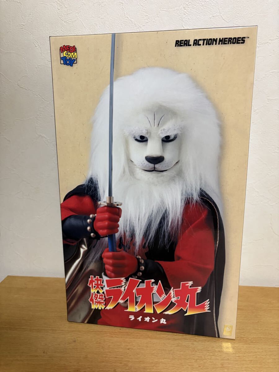 メディコムトイ リアルアクションヒーローズ 快傑ライオン丸 1/6