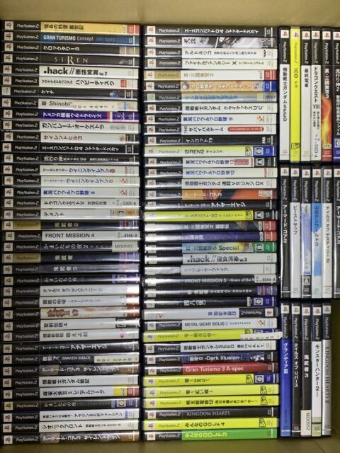 PS2ソフト大量まとめ売り 114本セット