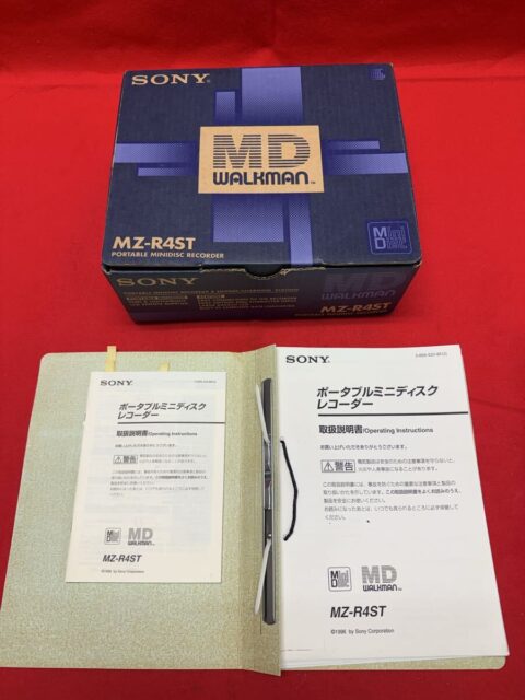 SONY MZ-R4ST MDレコーダー MDウォークマン